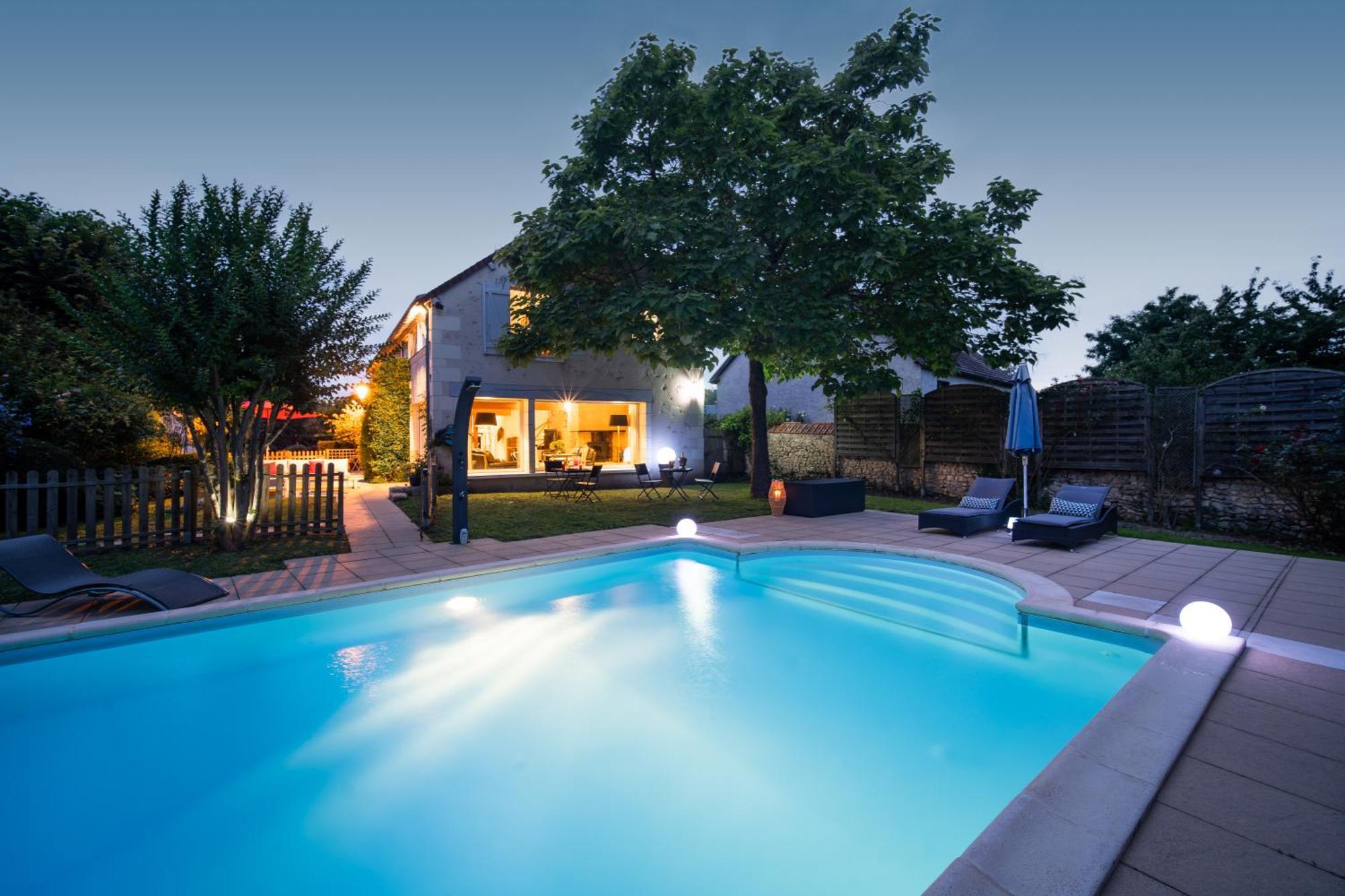 Le Clos de La Rousseliere Francueil Chambre photo